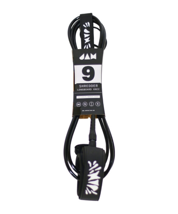 JAM SHREDDER LONGBOARD KNEE 9′ LEASH